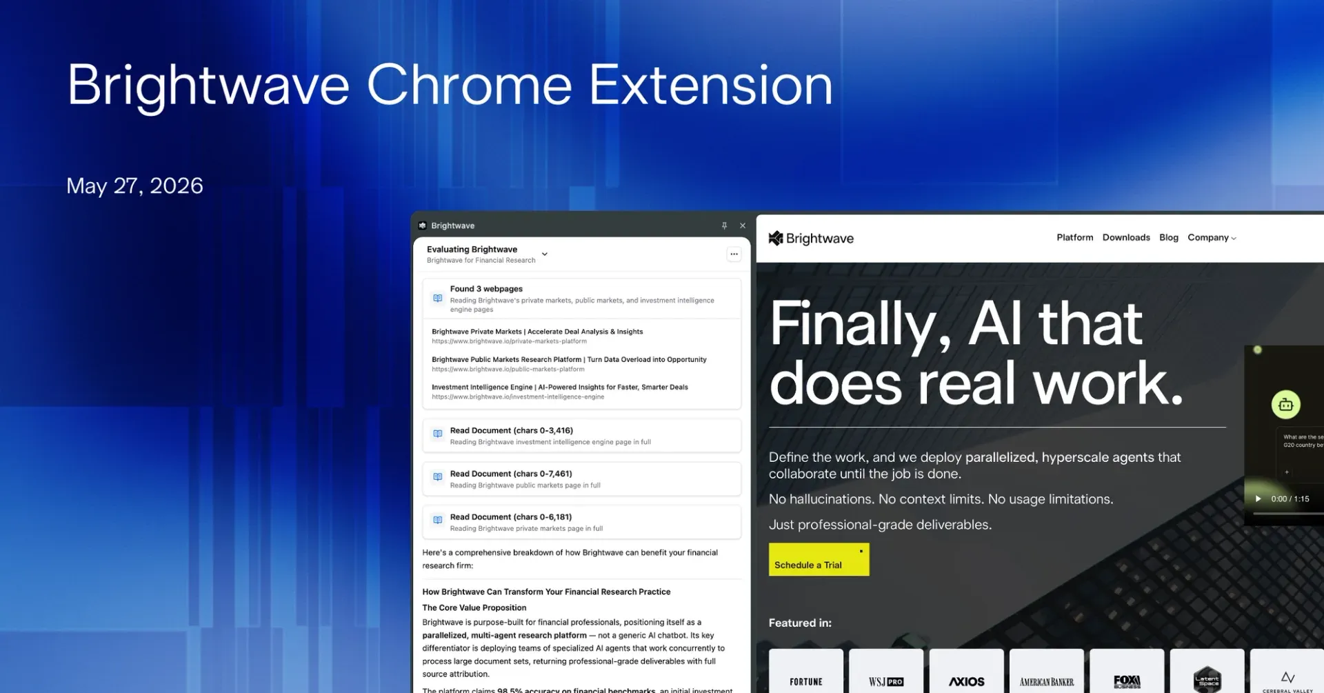 Now Available: Brightwave Chrome Extension