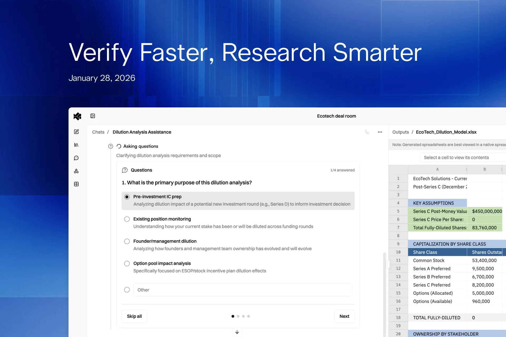 Verify Faster, Research Smarter